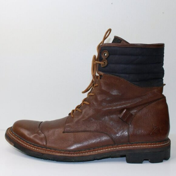 John Fluevog Millerain Hi Top Boots Shoes (10 US) main image 9